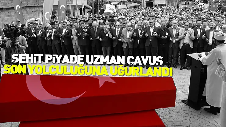 Şehit Piyade Uzman Çavuş Ali Demir, Ordu'da son yolculuğuna uğurlandı