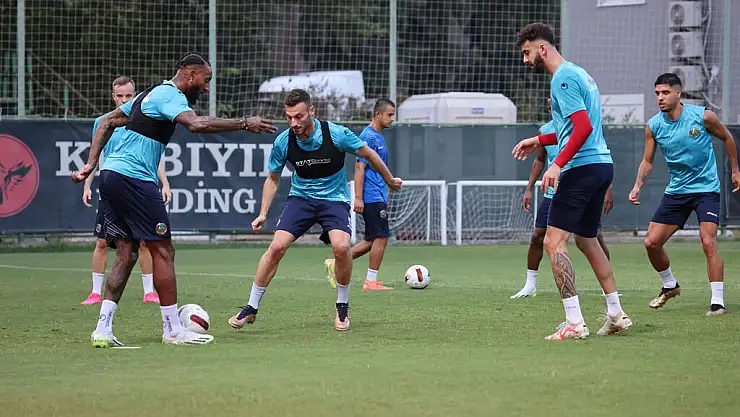 Alanyaspor'da, Hatayspor maçı hazırlıklarını tamamladı