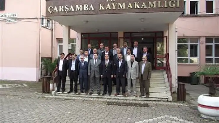 AK Parti' den Kaymakam Yıldız' a ziyaret