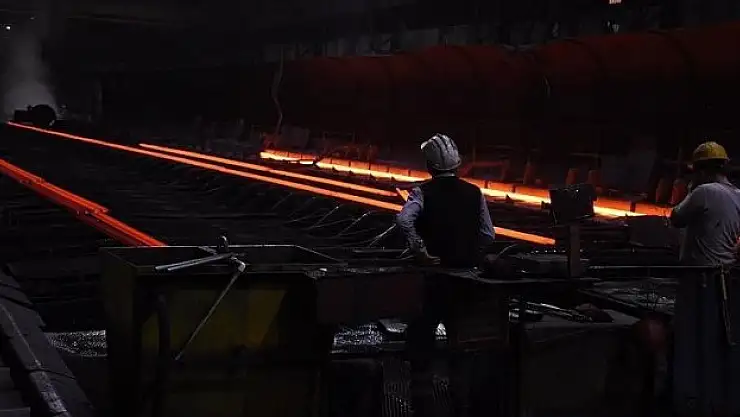 Türkiye'nin ham çelik üretimi temmuzda yıllık bazda yüzde 7,7 arttı