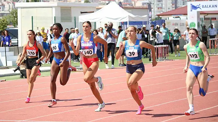 Balkan U18 Atletizm Şampiyonası Sivas'ta başladı