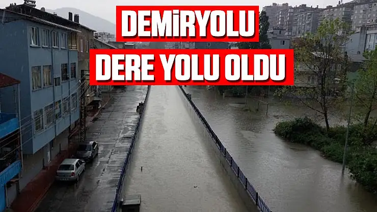 Samsun - Sivas demiryolu sele teslim oldu