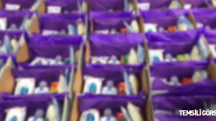 Canik'te selzedelere hijyen kolisi desteği