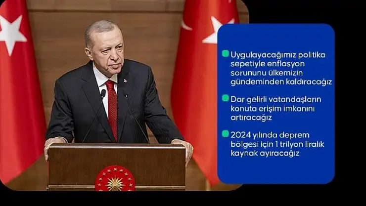 Cumhurbaşkanı Erdoğan Orta Vadeli Program'ı açıkladı: Atılım sürecini başlatacağız