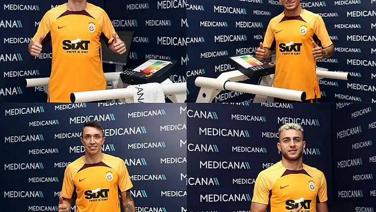 Galatasaray'da futbolcular sağlık kontrollerinden geçti