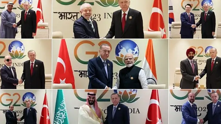 Cumhurbaşkanı Erdoğan'ın G20 Liderler Zirvesi'ndeki diplomasi trafiği