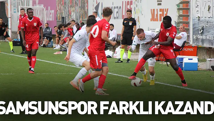 Hazırlık maçı: Samsunspor: 6 - Giresunspor: 1