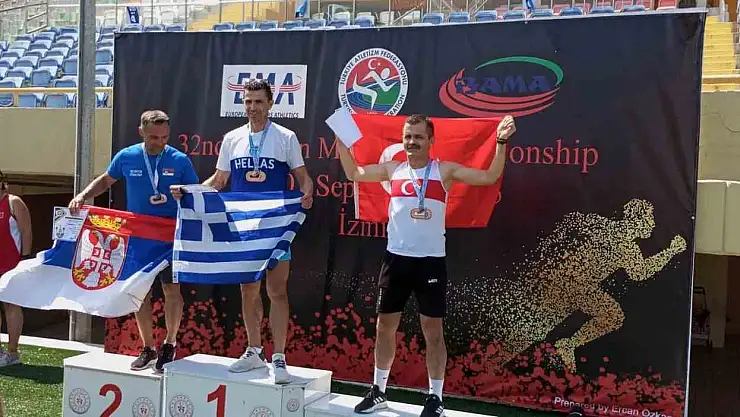 Aydınlı atlet, Balkan Şampiyonası'ndan madalyalarla döndü