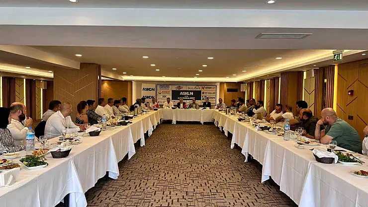 Aydın'da teşkilatlanan ASKON üyeleri bir araya geldi