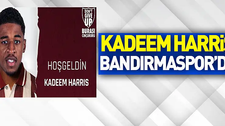Kadeem Harris, Bandırmaspor'da