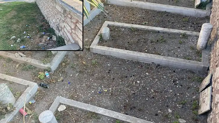 İstanbul'un fethinde şehit olan askerlerin kabirlerinin bulunduğu türbe çöplüğe döndü