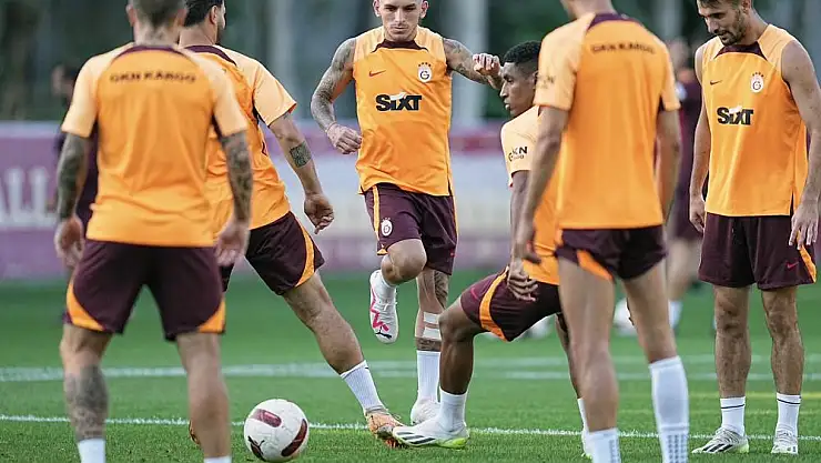 Galatasaray, Samsunspor maçı hazırlıklarını sürdürdü