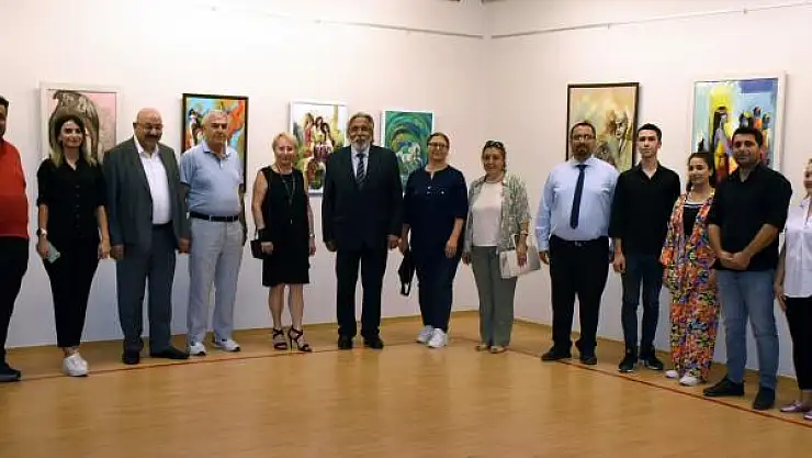 Amazon Kadınlar Resim Sergisi SANKO Sanat Galerisi'nde