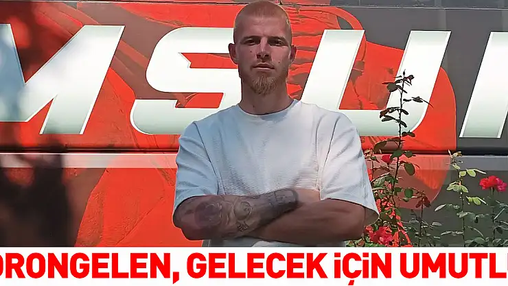 Samsunspor'un başarılı stoperi Drongelen, gelecek için umutlu