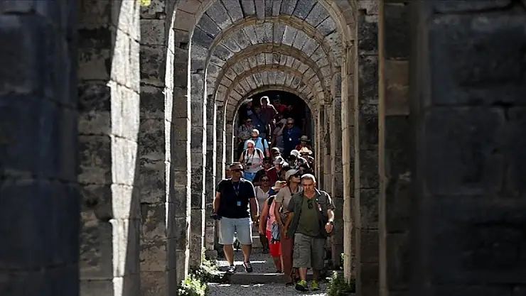 Dünya mirası listesindeki Bergama'nın ziyaretçi sayısı artıyor