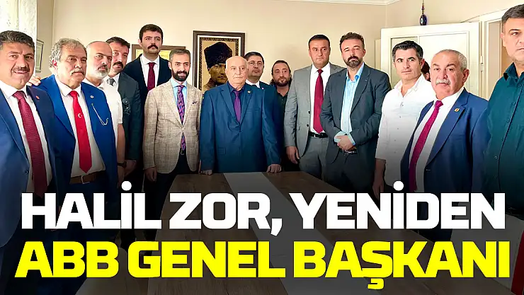 Halil Zor, yeniden ABB Genel Başkanı