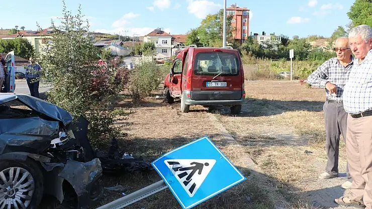 Samsun'da korkutan trafik kazası: 3 yaralı
