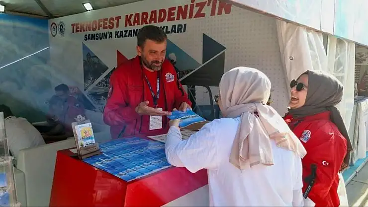 TEKNOFEST'te Samsun standına büyük ilgi