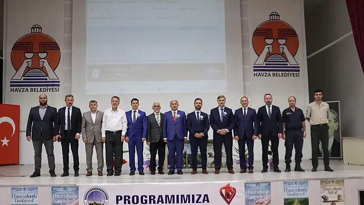 Havza'da 'Peygamberimiz, İman ve İstikamet' başlıklı konferans verildi
