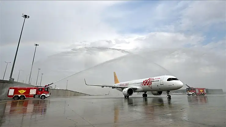 Pegasus, 100. uçağı 'Cumhuriyet'i teslim aldı