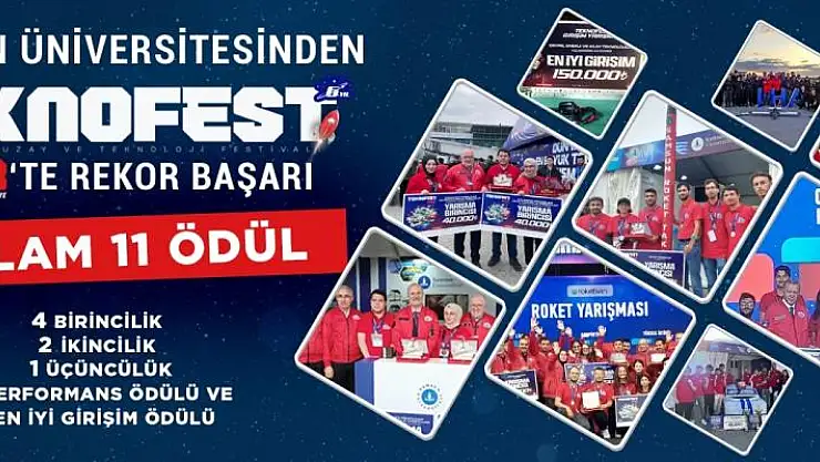 Üniversite öğrencilerinin TEKNOFEST başarısı