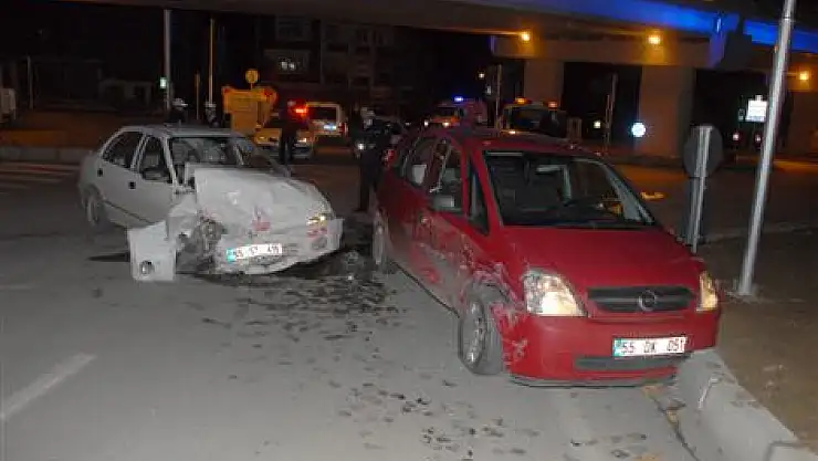 Samsun'da trafik kazası:6 yaralı
