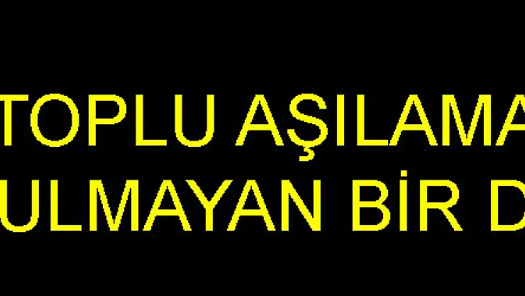 Bakan Koca: 'Toplu aşılamaya kesinlikle ihtiyaç duyulmayan bir dönemdeyiz'