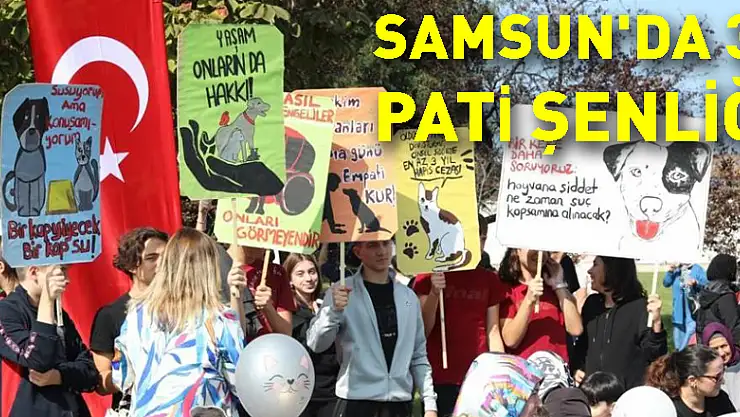 Samsun'da 3. Pati Şenliği