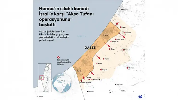 İsrail'in Gazze Şeridi'ne yönelik hava saldırıları sürüyor