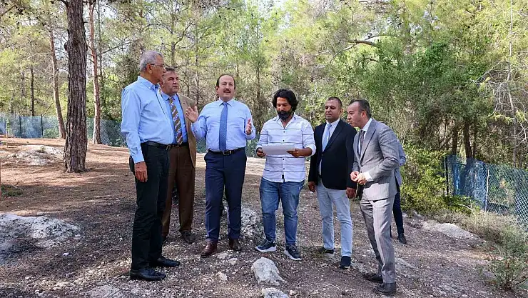 Mersin'de orman okulu yapılıyor