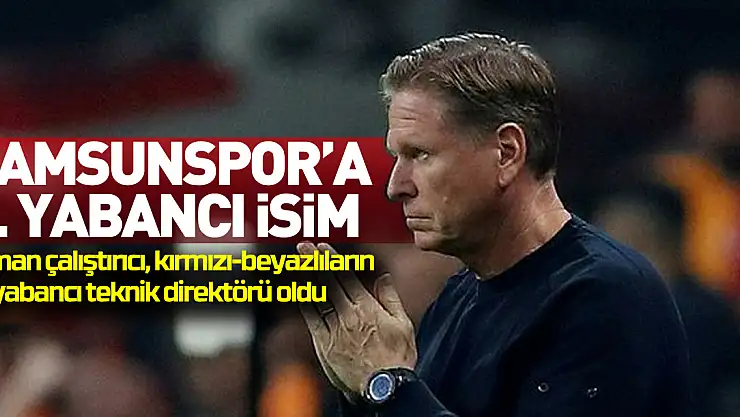 Samsunspor'a 9. yabancı isim