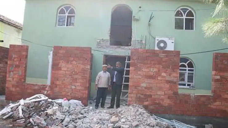 Kirazbucağı Camii restore ediliyor…