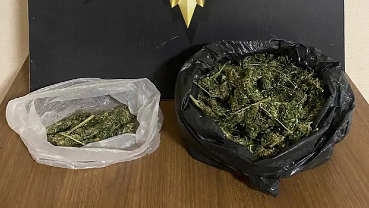 Samsun'da bir evde uyuşturucu ele geçti