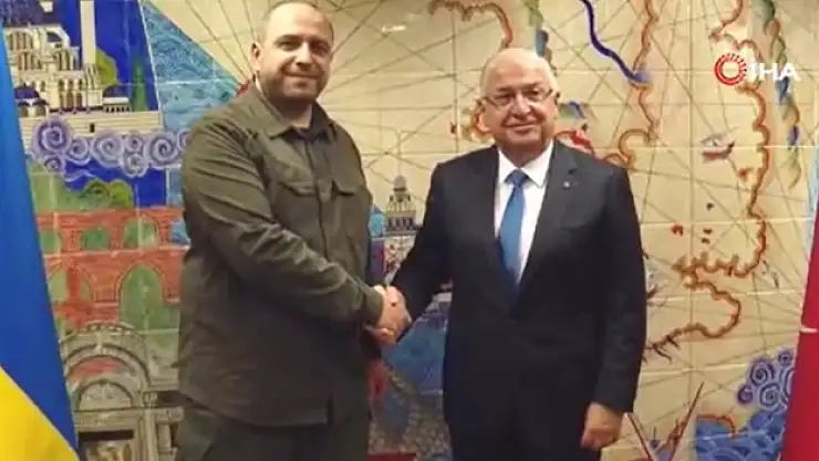 Bakan Güler, Ukrayna Savunma Bakanı Umerov ile görüştü