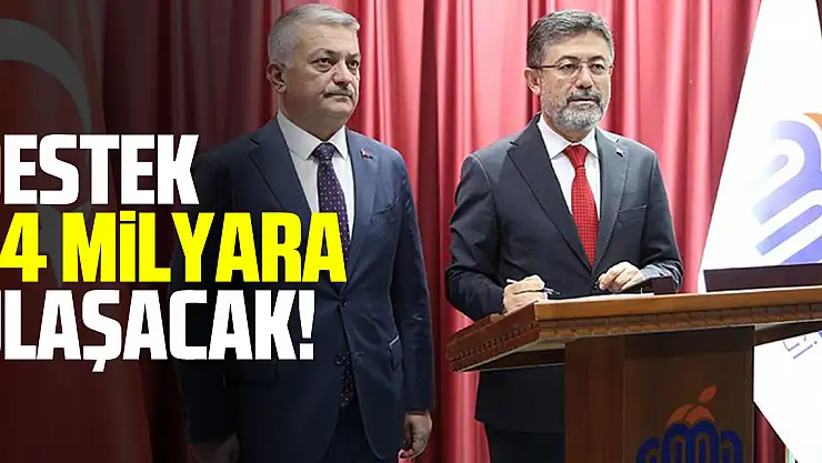 DESTEK 64 MİLYARA ULAŞACAK!