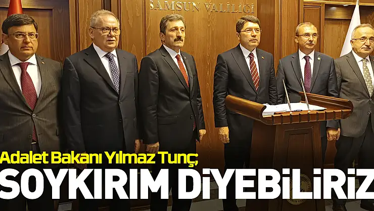 'Soykırım diyebiliriz'