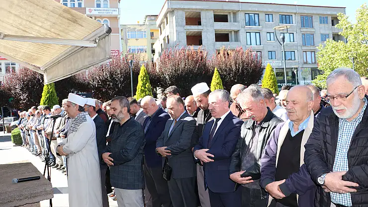 Havza'da, hayatını kaybeden Filistinliler için gıyabi cenaze namazı kılındı