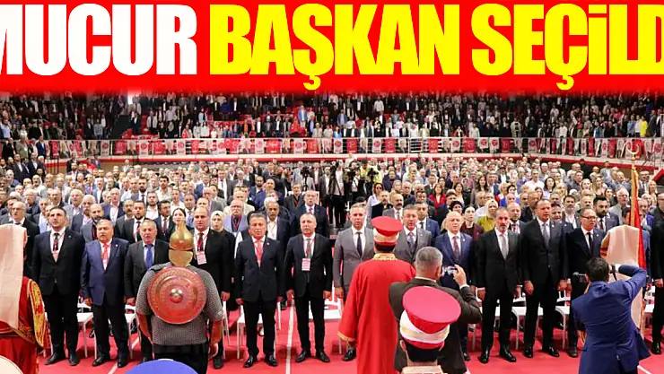 MUCUR BAŞKAN SEÇİLDİ