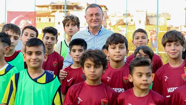 Genç futbolcular aylar sonra top başı yaptı