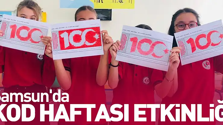 Samsun'da Kod Haftası etkinliği