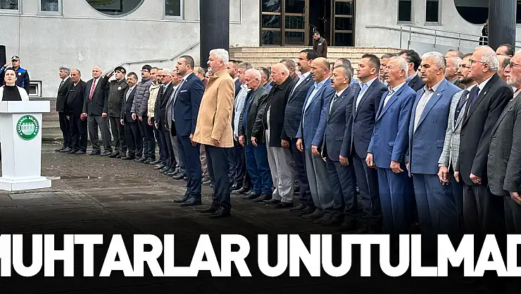 Muhtarlar Unutulmadı