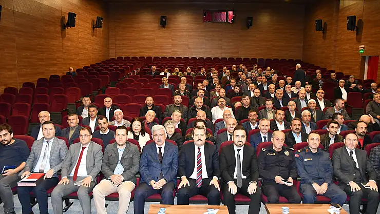 Vezirköprü'de 19 Ekim Muhtarlar Günü kutlandı