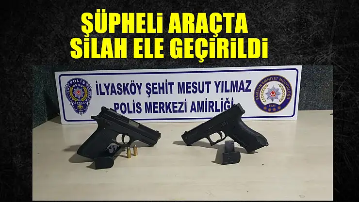 Silah ele geçirildi