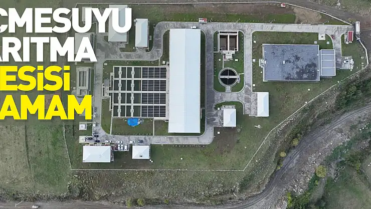 İçmesuyu Arıtma Tesisi tamam
