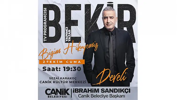 Bekir Develi'den 'Bizim Hikayemiz' söyleşisi