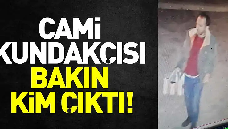 Cami kundakçısı bakın kim çıktı!