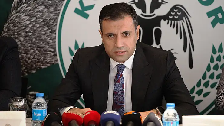 Konyaspor Başkanı Özgökçen'den 'teknik direktör' açıklaması