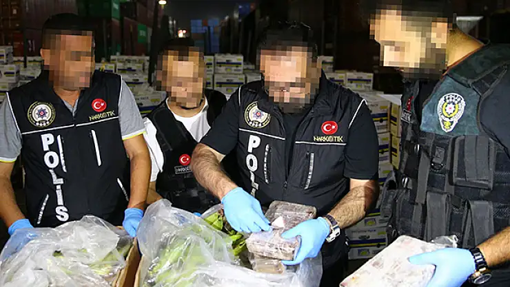 Muz konteynerinde kokain