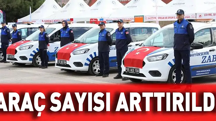 araç sayısı arttırıldı