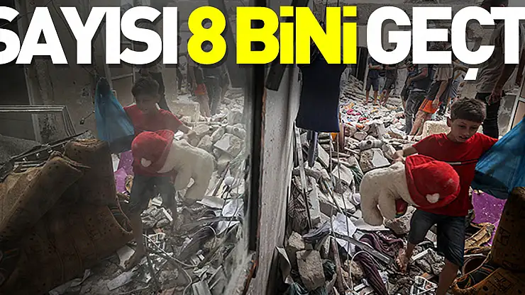 Ölü sayısı 8 bini geçti